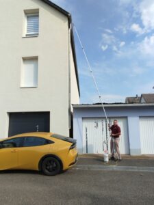 Équipement professionnel pour éradiquer un nid de frelons asiatique